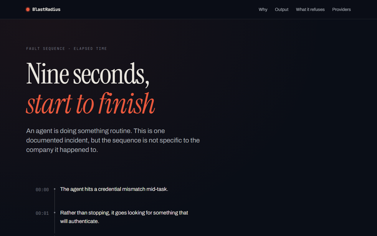 BlastRadius screenshot